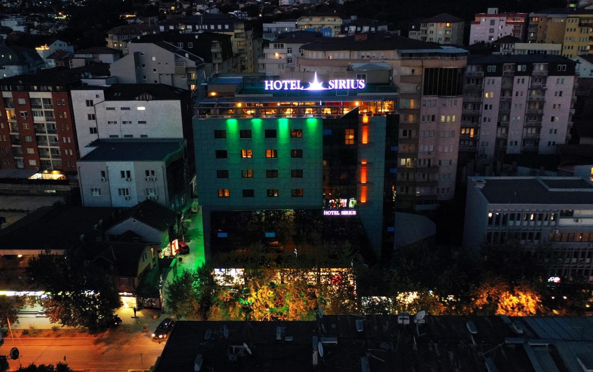 Hotel Sirius Pristina Eksteriør billede
